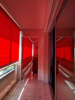 Installation de stores verticaux