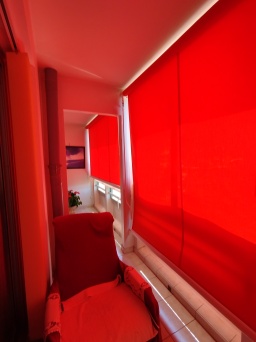 Installation de stores verticaux