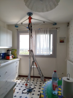 Intervention extérieure sur rebord de fenêtre